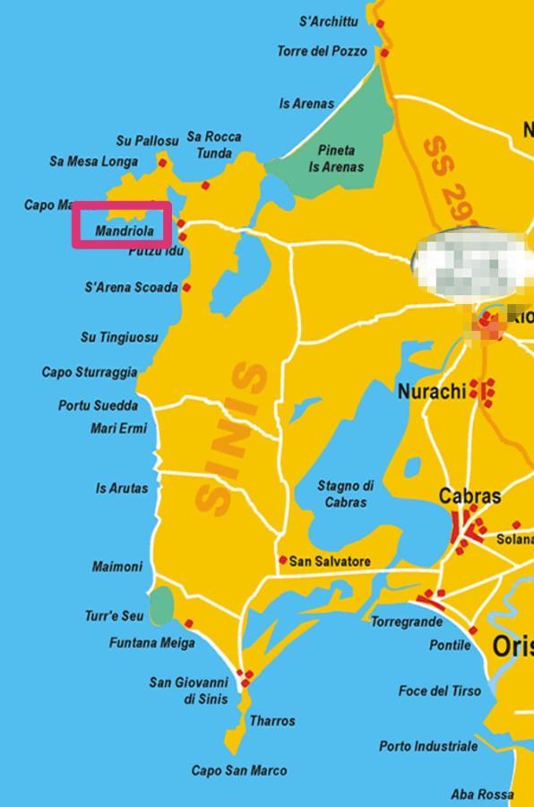 Brezza Di Mare Apartman Putzu Idu Kültér fotó